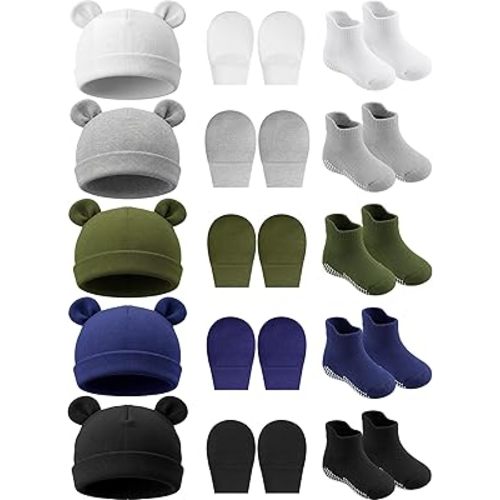 Geyoga Newborn Baby Hat Set