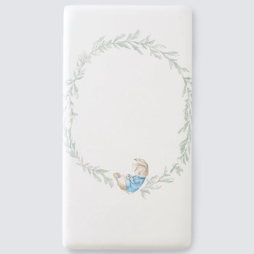 Peter Rabbit™ Picture Perfect Organic Crib Fitted Sheet