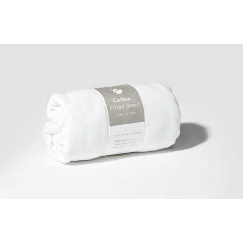 Fitted Crib Sheet: 100% Cotton Fitted Sheet for Lotus Travel CribFitted Crib Sheet: 100% Cotton Fitted Sheet for Lotus Travel Crib - Guava Family