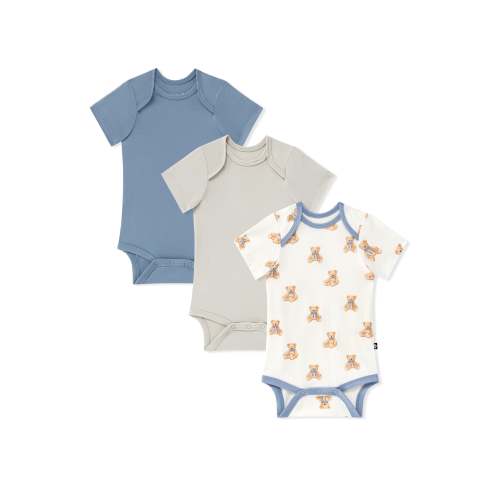 First Favorites Bodysuit Bundle (3-Pack) in Boy