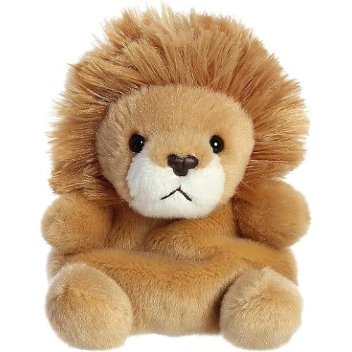 Aurora Palm Pals 4.5" Leno Lion Adorable Plush