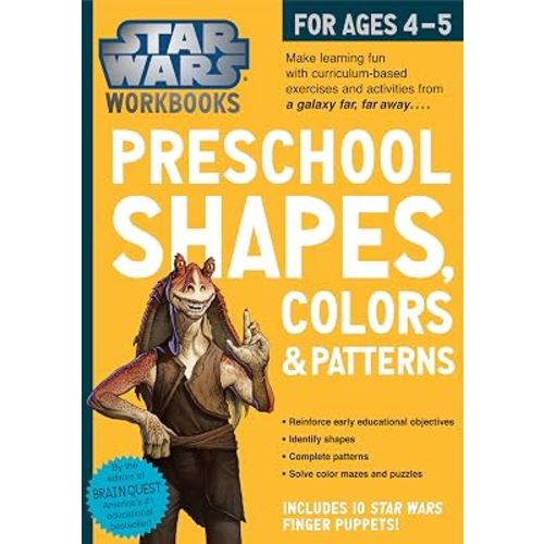 Star Wars Preschool Shapes, Colors & Patterns for Ages 4-5 (Star Wars Workbooks)