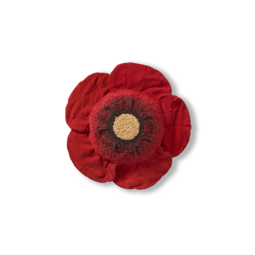 FLOOR CUSHION RED POPPY – Lorena Canals | Official Website
