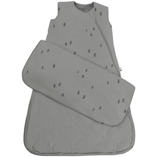 GUNAMUNA günamüna Unisex Baby, Toddler Wearable Blanket, Sleeping Bag Bamboo Rayon, Sleep Sack with Diaper Zipper, 1.0 TOG