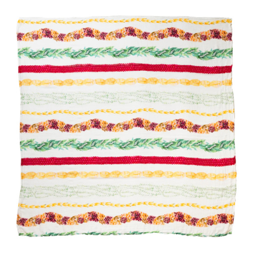 The Keiki Dept Bamboo Kapa Moe (Muslin Swaddle Blanket)