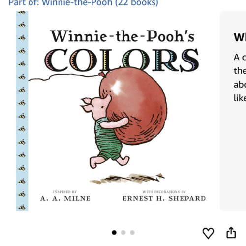 Winnie the Pooh's Colors
