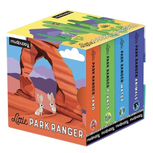 Mudpuppy - Little Park Ranger Board Book Set for Kids