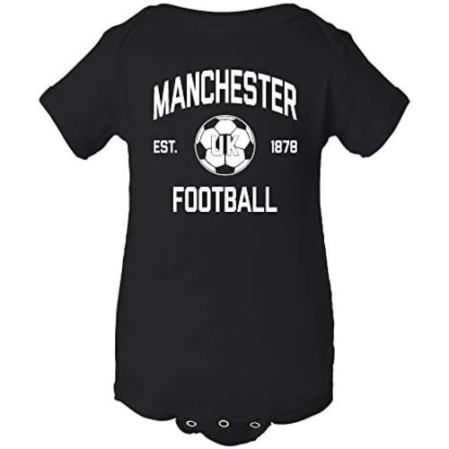 UGP Campus Apparel Barcelona Away Kit World Classic Soccer Football Arch Infant Creeper Bodysuit