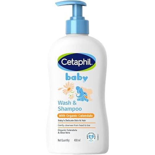 Baby Wash & Shampoo ,Tear Free, Paraben, Colorant and Mineral Oil Free, 13.5 Fl. Oz (Packaging May Vary)