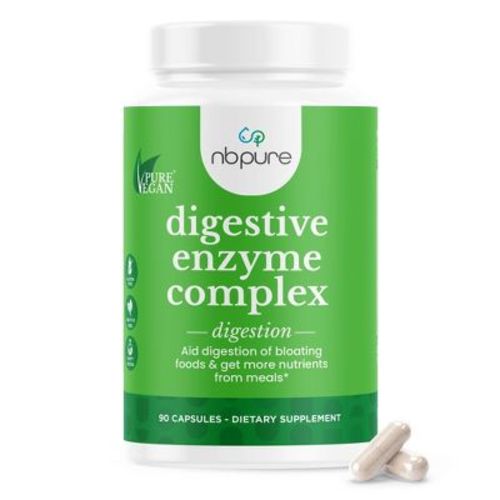 NBPure Digestive Enzyme Complex Digestive and Regularity Support Capsules - 90ct