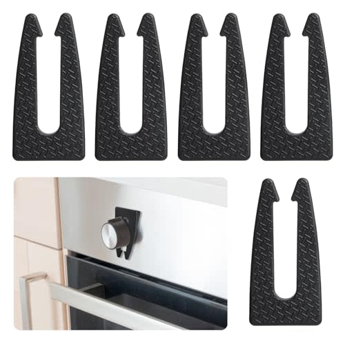 5 Pack Stove Knob Locks,Gas Stove Knob Lock for Baby Safety,Child and Pets Safety Guards,Prevent Children or Pets from Accidentally Turning on Gas Stove