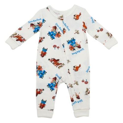 Little Blue Truck One Piece Baby Zippered Coverall Pajamas 12M