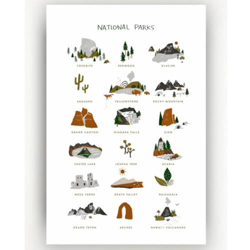 National Parks Art