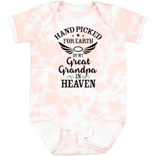 inktastic Handpicked for Earth By My Great Grandpa in Heaven Baby Bodysuit
