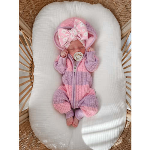 Matching HEADBAND to pink flower set