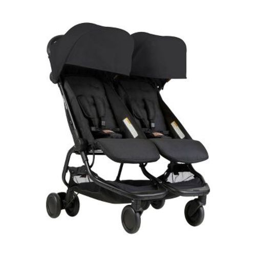 Mountain Buggy Nano Duo Stroller in Black
