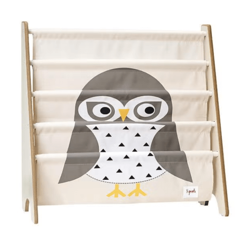 3 Sprouts Owl Book Rack - Owl