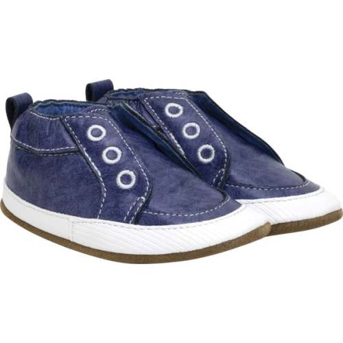 Stylish Steve Navy Soft Sole - Robeez | Maisonette