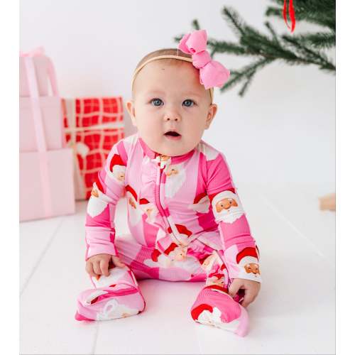 St. Nick Stripes Ribbed Ruffle Convertible Romper