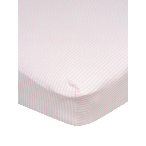 Gerber Baby Girl 100% Cotton Fitted Crib Sheet for Standard Crib and Toddler Mattresses