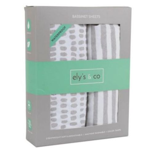 Unisex Waterproof Bassinet Sheet Set - Baby
