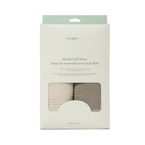 Muslin Crib Sheets | Natural + Birch