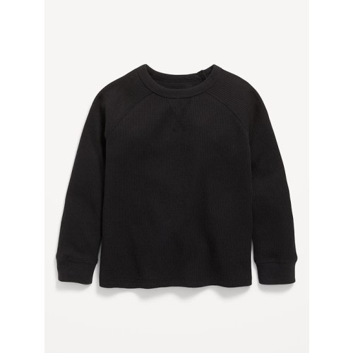 Long-Sleeve Thermal Knit T-Shirt for Toddler Boys