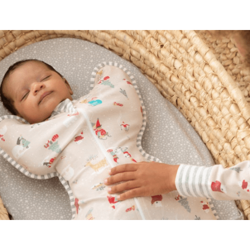 Swaddle Up™ Starter Bundle 1.0 TOG Dusty Pink Cloud Bunnies Grey – Love to Dream AU