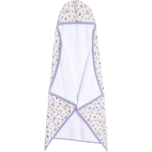 Premium Big Kid Hooded Towel "Minnie Mouse's Bowquet" by Copper Pearl