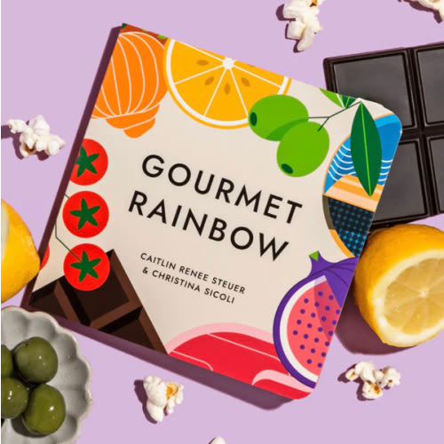 Gourmet Rainbow Board Book | Explore Fine Foods with Baby – Chunky Deli