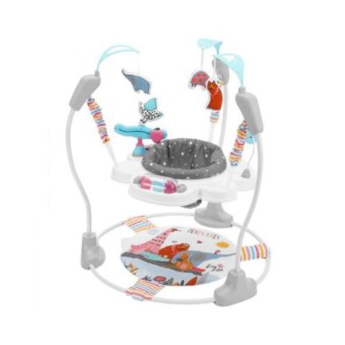 Kids Bouncer Activity Center Jumper Jumperoo with Toys Music Lights