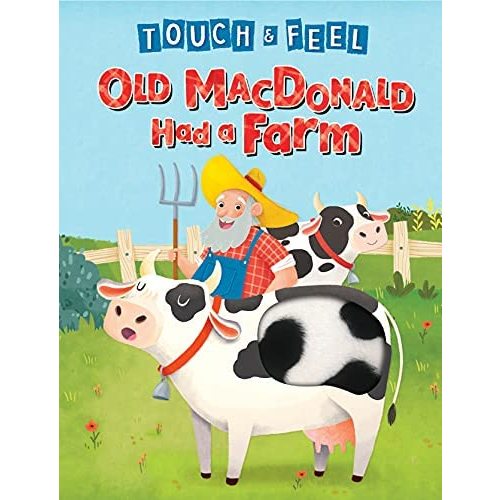 Old MacDonald Had a Farm - Touch and Feel Storybook - Children's Board Book - Novelty Book
