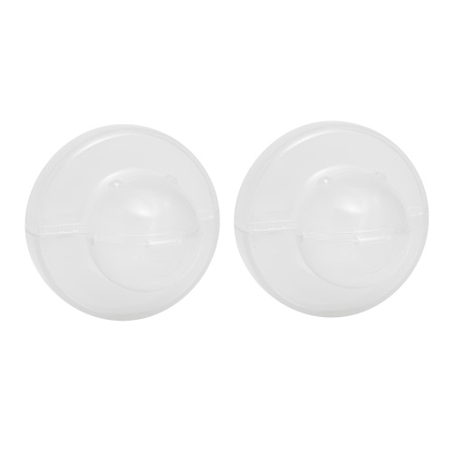 Double Pack Clear Pacifier Covers-Double Pack Clear "Dorian"