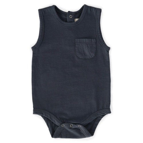 Organic Cotton Tank Bodysuit, 0-3M