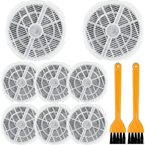 8 Pcs Air Purifier Filter Replacement, Compatible with Frida Baby Air Purifier 3 in 1, RIGOGLIOSO GL2103 & SY900S, JINPUS GL-2103, LTLKY 900S, Activated Carbon Filter for Home/Nursery