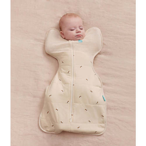 Swaddle Up™ 2.5 TOG Cotton Oatmeal Bees