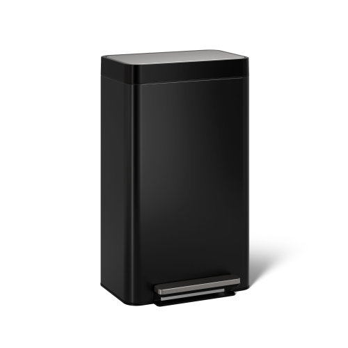 Kohler Reset 8 Gallon Kitchen Trash Can, Stainless Steel Hand Free Step Trash Can with Quiet-Close Lid & Reviews | Wayfair