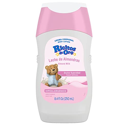 Ricitos de Oro | Grisi | Almond Milk Body Cream | Sweet Softness and Moisture | Hypoallergenic for Daily Use | 250ml
