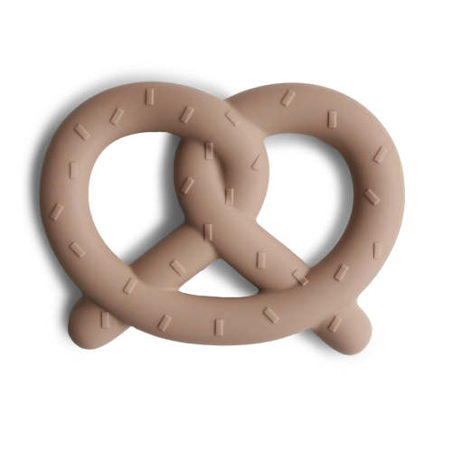 Mushie Silicone Pretzel Teether