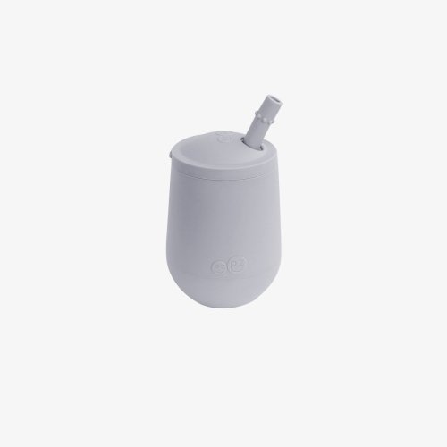 Silicone Mini Cup + Straw Training System by ezpz