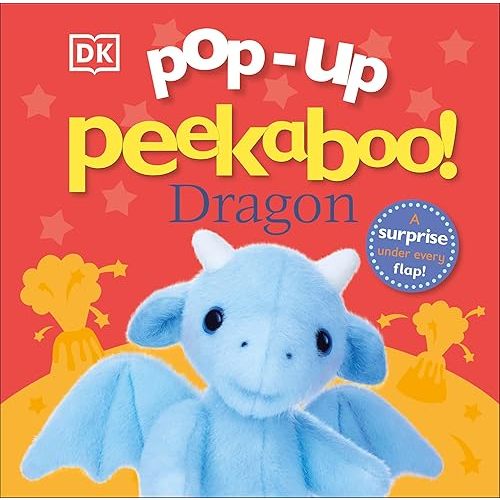 Pop-Up Peekaboo! Dragon: A surprise under every flap! Board book – Pop up, October 19, 2021