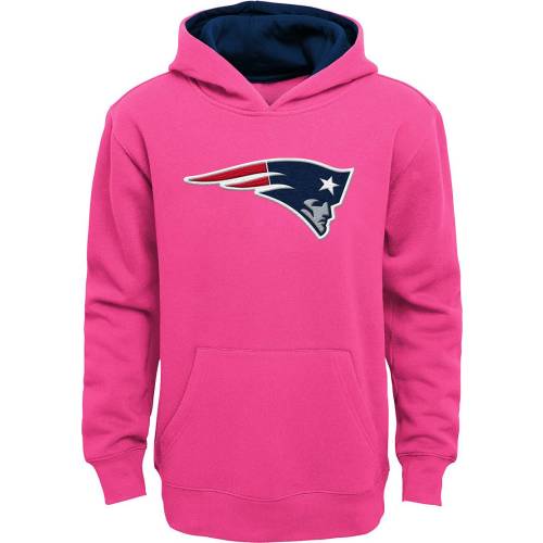 NFL Team Apparel Little Girls' New England Patriots Prime Pink Hoodie | Dick's Sporting Goods