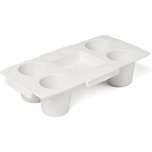 BOGG BAG Top o' the Bogg to Ya – Removable Tray Topper for Large Tote – Durable, Washable Snack or Drink Station – Beach, Pool, Boat, Sports (For Shore White)