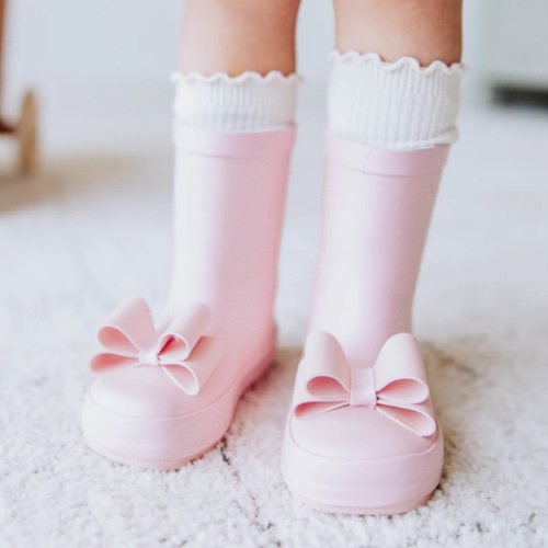 Cheery Rain Boots - Oh So Pink - SweetHoney Clothing