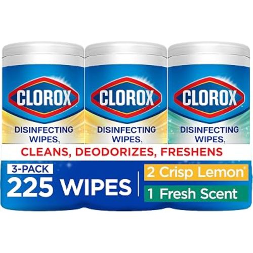 Clorox Disinfecting Wipes Back to School Variety Pack, 75 Count Each, Pack of 3 (Package May Vary)
