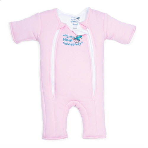 Pink Baby Merlin’s Magic Sleepsuit – Cozy 100% Cotton Baby Sleepwear