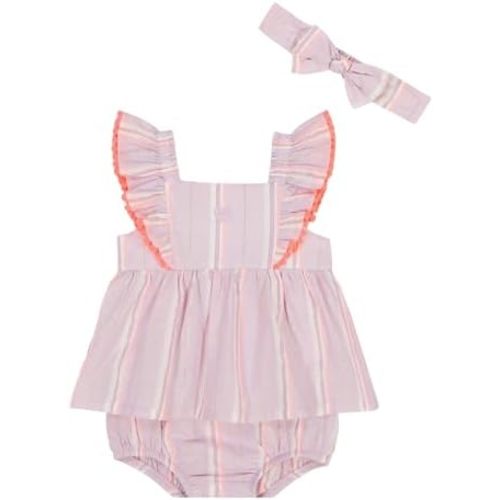 Juicy Couture Baby Girls Sunsuit With Headband