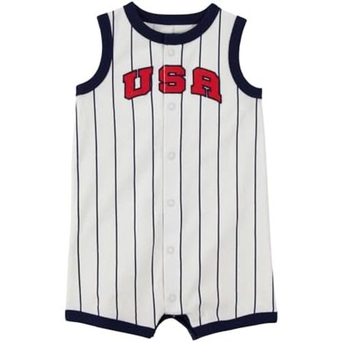 Carter's Baby Boys' One Piece Short Sleeve Romper