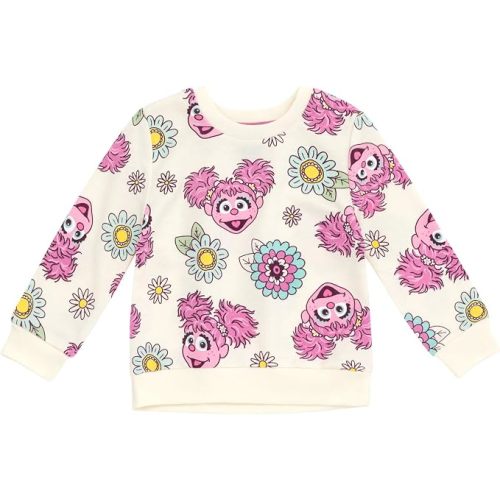 Sesame Street Girls' Pullover Sweatshirt for Baby & Kids