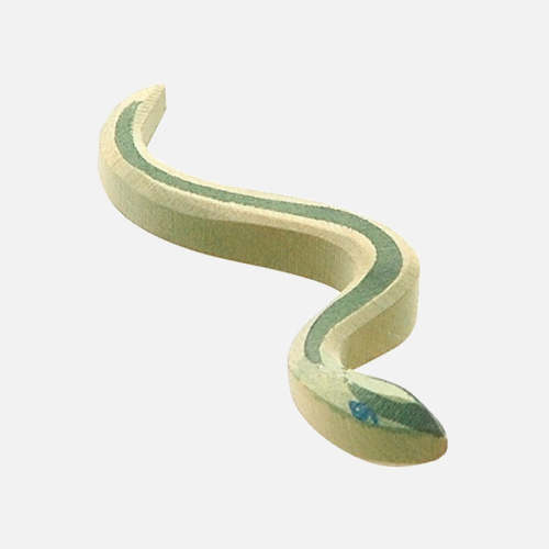 Handcrafted Wooden Snake